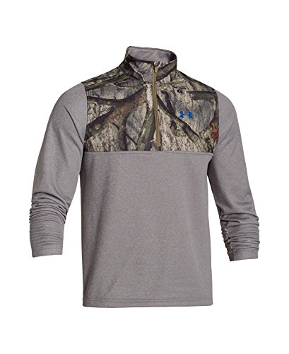 Under Armour Mens UA Caliber188; Zip X-Large True Gray Heather
