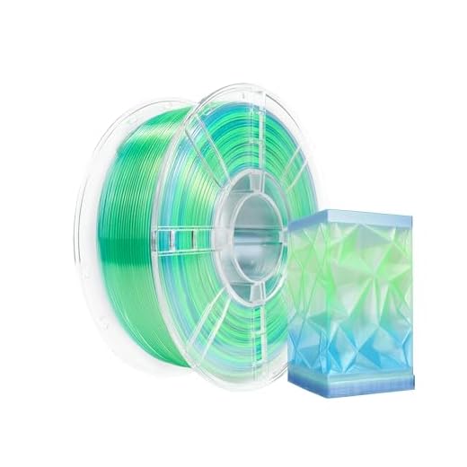 iBOSS Gradient PLA Plus 3D Printer Filament 1.75mm +/-0.02mm, 1kg Spool (2 2lbs) Transparent Tri Color 3D Printing Filament, PLA Pro 3D Filament, Fit Most FDM Printer(Transparent Purple Blue Green)