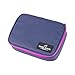 Produktbild Walker 49116-267 - Federmappe mit Innenklappe und Reißverschluss, Faulenzer-Etui Big Wizzard Blue-Ivy-Pink, Schreibtisch-Organizer für Schreibwaren, Zeichen- und Büromaterialien