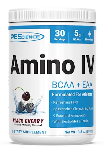 Amino IV cerise noire 390 g élimine la fatigue et lutte contre le catabolisme musculaire