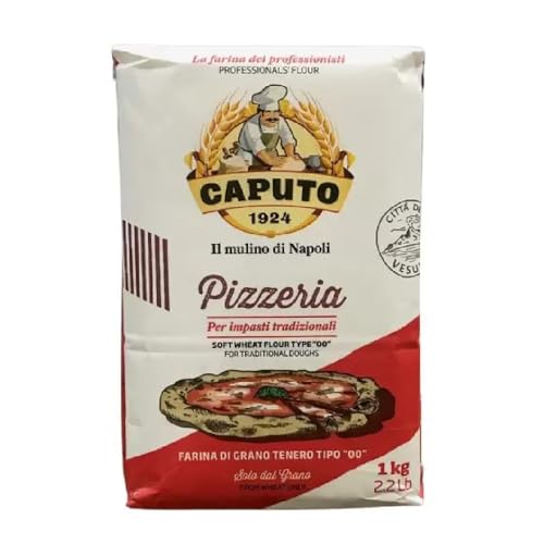 Pack de Farinha Italiana Pizzeria Caputo 1 Kg - 5 unidades