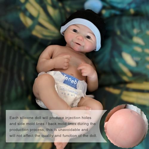 Muñeca Reborn de Silicona 18 Pulgadas Realista Niña miniatura 5