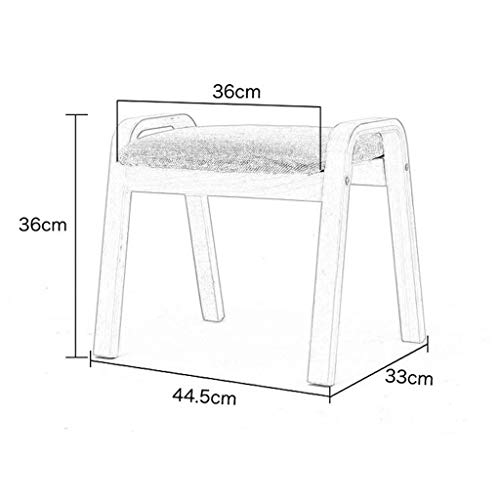 Chaise de maquillage verte et confortable pour petite coiffeuse