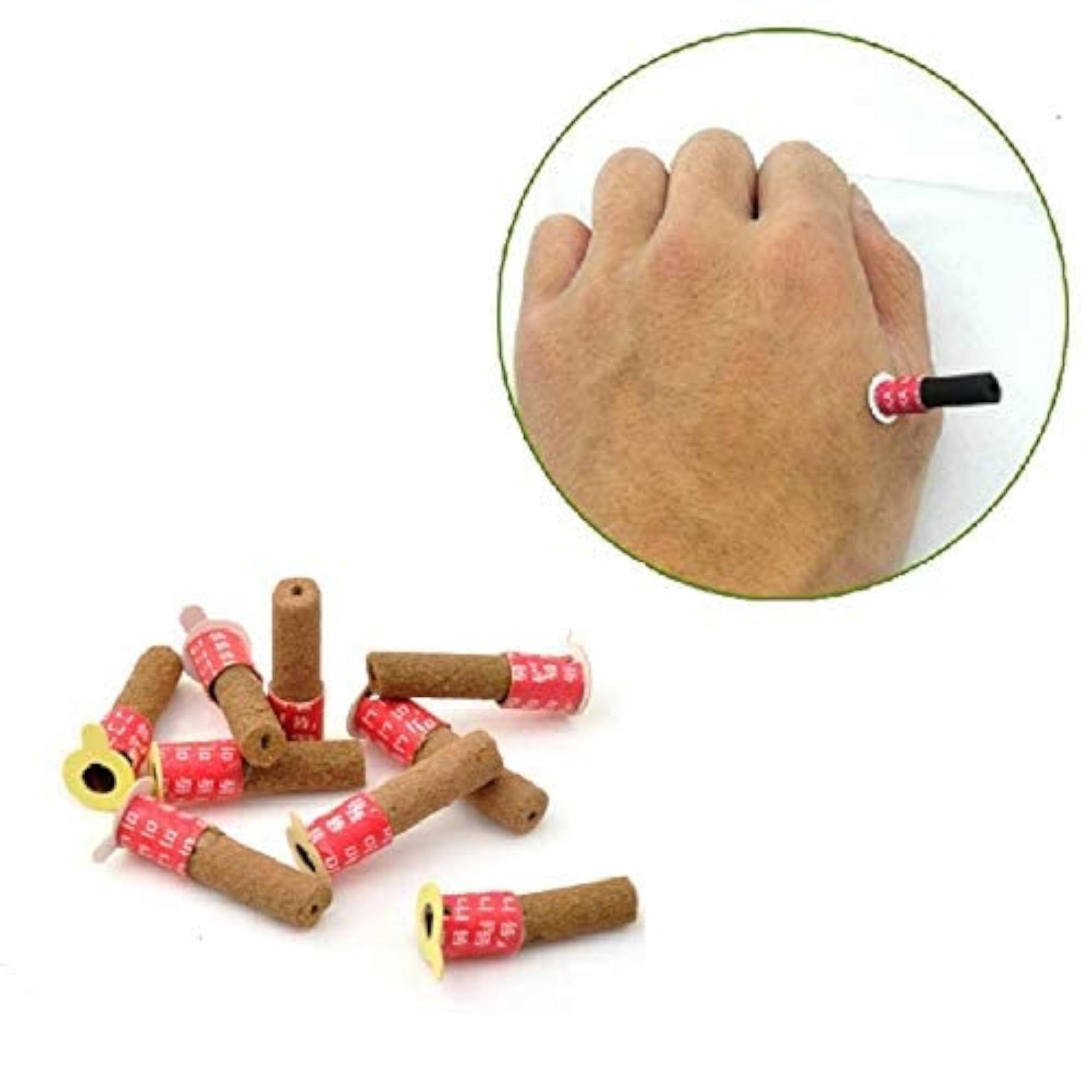Achs Acupressure Moxa Sticks for Moxibustion, Pack of 50