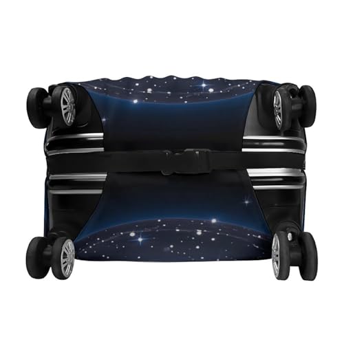 Celestial Body Elastic Luggage Cover Suitcase Protector for 19-32 Inch Suitcases | Universal Stretchable Travel Bag Cover | Anti-Scratch, Washable with Zipper Closure S 6
