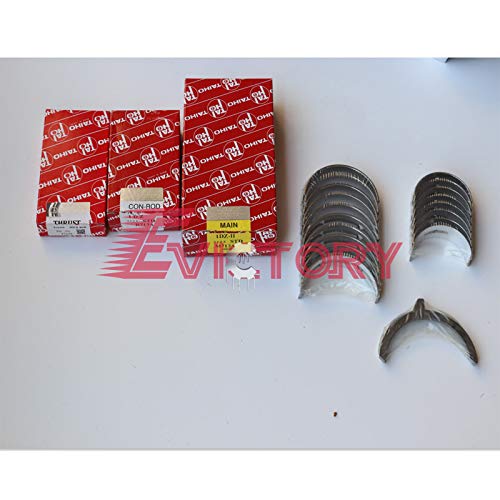 Für Toyota Forklift 2J Rebuild Kit Überholung Dichtung Kolbenring Liner Lager