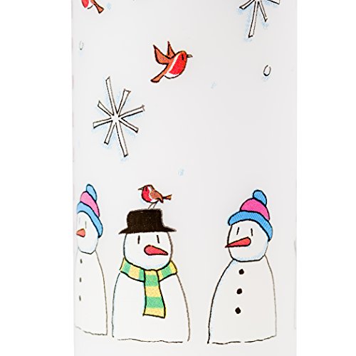 Alison Gardiner Weihnachten Advent Kerze 'Schneem?nner' Wax S?ule 50 Stunden Brenndauer … – Ansicht 6