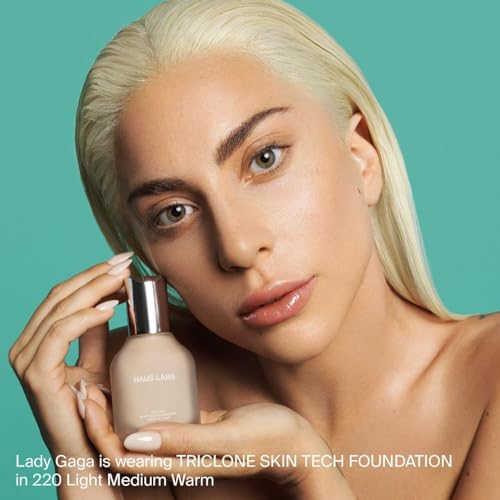 HAUS LABS BY LADY GAGA Triclone Skin Tech Medium Coverage Foundation with Fermented Arnica 070 Fair Neutral - Thumbnail 6