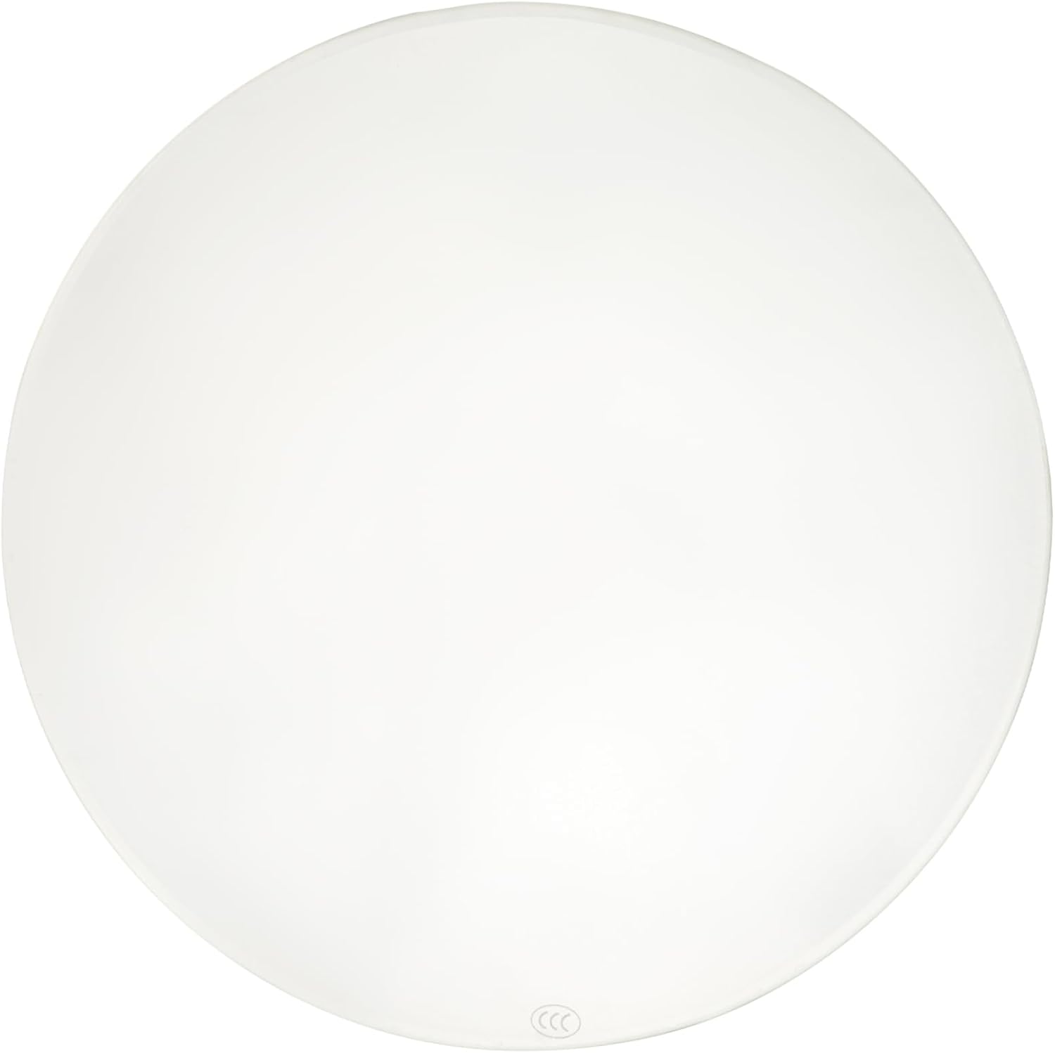 Round Glass Dining Table Turntable Large 20-Inch Swivel Plate Tempered Glass Lazy Susan for Dining Room Non-Slip Rotating Tray for Serving Food