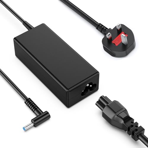 45W HP Laptop Charger Compatible with HP Stream 11 13 14, Pavilion 11 13 15, Elitebook 840 850, Chromebook 11 14, Spectre x360 x2 11 13 and ProBook 430, 19.5V 2.31A Power Supply (4.5mm x 3mm)