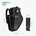 Universal Gun Holster for Men&Women, IWB/OWB 9mm Holsters, 380 Holster for Pistols fits Glock 19/17/23/26/27/42/43x, S&W M&P Shield, Sig Sauer and Similar Handguns