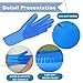 IDQQUQQ 2PCS Dog Washing Gloves and Dog Shampoo Brush, Dog Bath Supplies Dog and Cat Bath Set