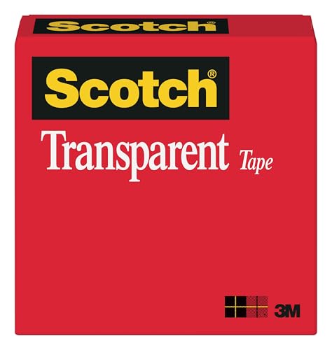 Image of Scotch Transparent Tape, 3 /4 in x 2592 in, 1 Roll