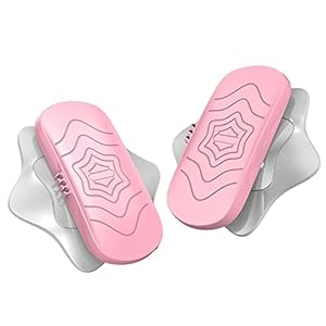 xiaoguozi Twist Board,Waist Trainer Twisting Waist Disc,Twisting Stepper for Aerobic Exercise, Full Body Toning Workout, Noise-Free, Exercise Sports Equipment, 2pcs, Pink