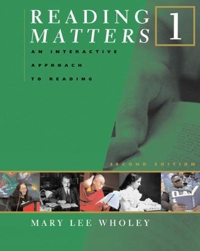 Reading Matters 1