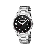 redwell we-line 1100 Gehäusedurchmesser: 43mm Wenger Unisex Analog Quarz Uhr mit Edelstahl Armband 01.1441.110