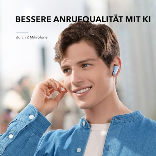 Soundcore by Anker P20i Kabellose Bluetooth Kopfhörer in-Ear, 10mm Treiber, Bluetooth 5.3, Anpassbarer EQ, 30 Std. Spielzeit… – Ansicht 4