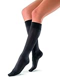BSN Medical/Jobst JOBST soSoft, Knee High Compression Socks, Brocade, 20-30 mmHg, Black, MD