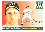 2004 Topps Heritage #223 Erubiel Durazo Oakland Athletics Official Baseball Card in Raw (NM or Better) Condition
