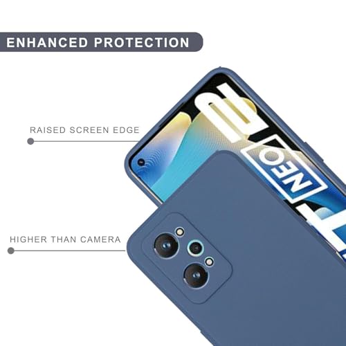 Image of SPRIG Compatible with Realme GT Neo 3T Premium FlexTone (TPU) Back Cover Drop Tested Shock Proof Mobile Case for Men, Women, Boys and Girls with Camera Protection (Lavender Grey)
