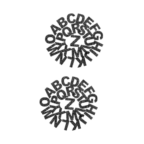 Autocollants lettres strass alphabet brillant pour création haute couture