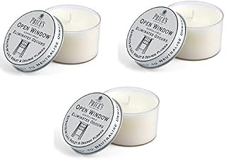Price's Open Window Candle in Tin Eliminates Odours - Triple Pack