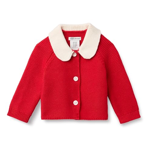 Image of Amazon Essentials x Sofia Grainge Unisex Toddlers and Babies' Peter Pan Collar Sweater Jacket
