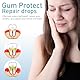 2 Stück Zahnfleischrückgang,Aufbau Gum Protect Repair Gel,Gum Regrowth Tropfen,Frischer Atem,Gründliche Zahnfleischreinigung,Zahnfleischschutz und Mundpflege