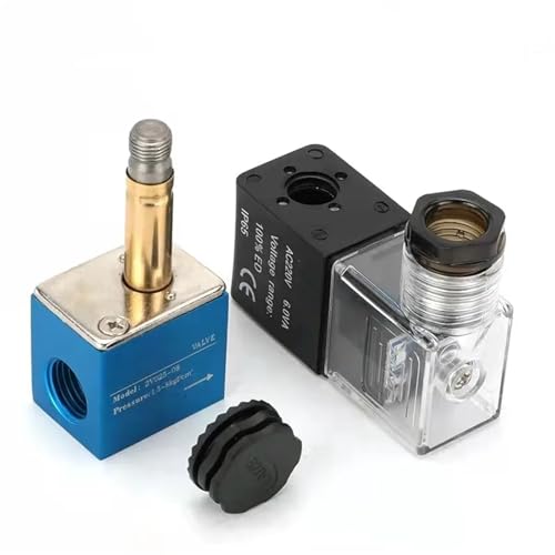 Électrovanne d'air 2V025-08 DC 24V pour stopper les fuites des circuits 1/4 - 4