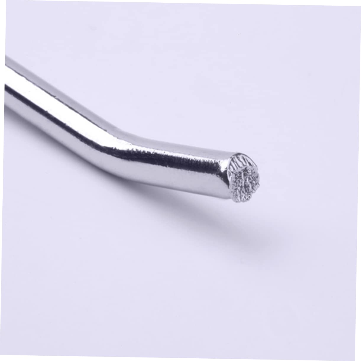 20pcs Metal Hooks for Supermarket Display Sturdy Square Tube Hangers Iron Shelf Hooks for Organizing Utensils Kitchen and Workshop Use Silver Finish