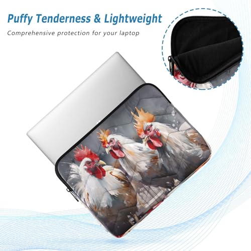 Funda para Laptop Roosters Painting 13-14 Pulgadas miniatura 5