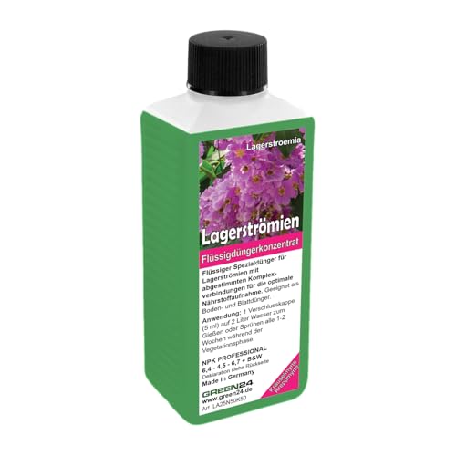 Lagerstroemia Dünger – 250ml Spezialdünger für Kräuselmyrte...