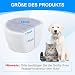 MyfatBOSS Pack von 8 Ersatz-Kohlefiltern für PetSafe Drinkwell, 8 Stück Schaumfilter für Drinkwell Keramik, Pagoda, 2 Gallonen, Sedona und Seascape Trinkbrunnen für Hunde und Katzen, Aktiv