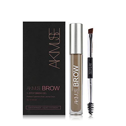 FOXCESD Eyebrow Gel Waterproof, 24 Hours Long Lasting for Eyebrow Makeup (Blonde)