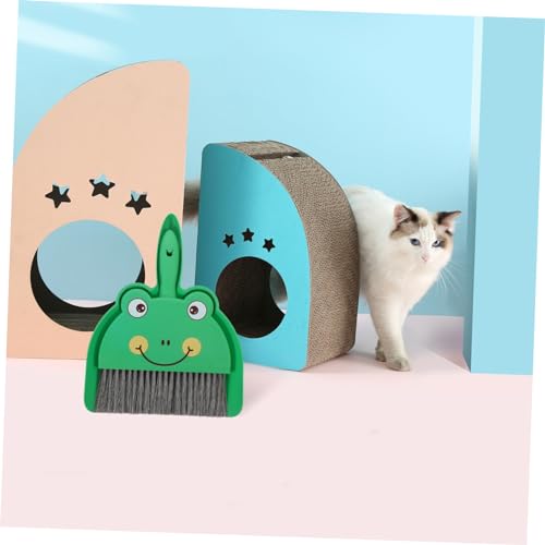 Baluue Mini-Besen Und Kehrschaufel Set Kleines Kehrschaufel Und Bürsten-Set Mini-Besen Und Kompakt Und Elegant Robustes Kunststoffmaterial Vielseitig Für Schreibtische Und Böden – Bild 7