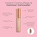 MCoBeauty Instant Concealer Camouflage & Contour, Medium, Perfecting Contour with Flawless Coverage, Vegan, Cruelty Free Cosmetics