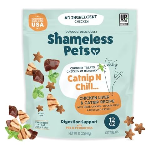 Shameless Pets Crunchy Catnip N Chill Treats Cover