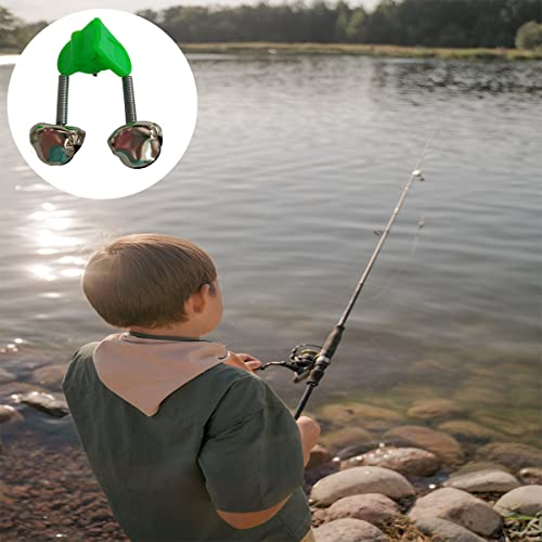 Zyyc 8 Pcs Fishing Rod Extra Loud Alarm Dual Alert Bell, Plastic Fishing Rod Alarm Bell, Fishing Bells, Fishing Rod Bells, Fishing Bells For Rods Clip, Fishing Bells, For All Kinds Of Sea Rod #TOP6