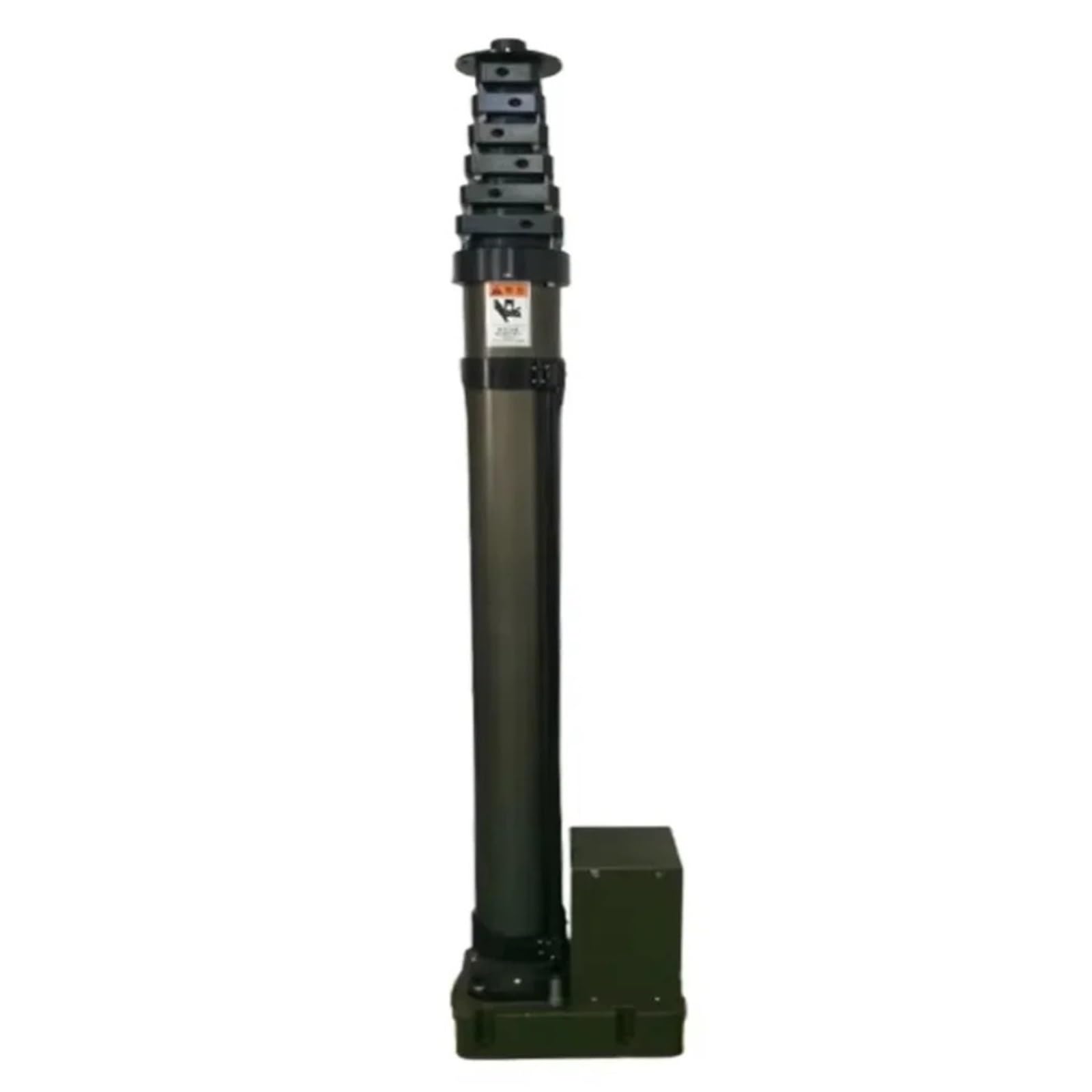 3M Electric Motorized & Manual Telescopic Mast, 6063 Aluminum Alloy, 50kg Payload, Vehicle Mounted, for Antenna Surveillance Broadcasting