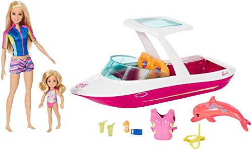 Barbie Dolphin Magic Ocean View Boat & Doll Giftset Barbie Dolphin Magic Ocean View Boat & Doll Giftset
