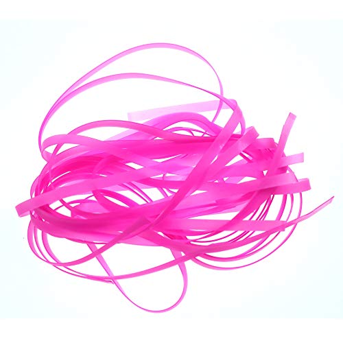 Greatfishing 30Pcs Mix 6 Color 3Mmx30Cm Caddis Fly Pupa Nymph Worm Body Wrap Skin Caddis Larvae/Czech Nymph Scud Lure Fly Tying Material #TOP2