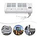 12V Car Air Conditioner, 200W Portable Electric Truck Air Conditioner Wall-mounted External Unit Refrigeration Three-speed Adjustment Air Conditioning Fan with LCD Display For Truck Van 22525BTU/H