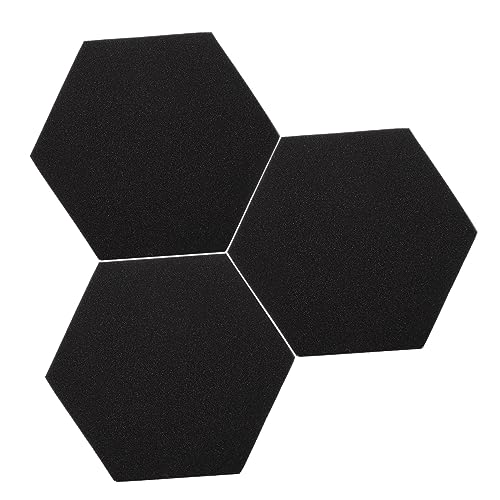 3Pcs Panel Acústico Hexagonal de Alta Densidad de PU para Estudios de Grabación miniatura 1