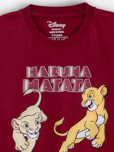 Image of Nap Chief Kids Printed Cotton T-Shirts - Official Cartoon Character Casual Wear T-Shirts for Boys & Girls