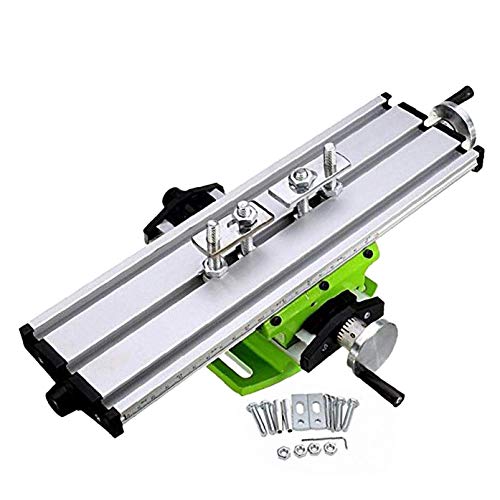 Compound Table Working Cross Slide Table Worktable for Milling Drilling Bench Multifunction Adjustable X-y