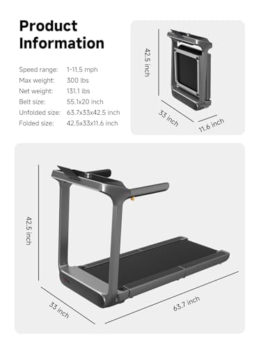 Image of WALKINGPAD X Series Folding Treadmills for Home, Smart Vertical Fold, LED Display, No Assembly