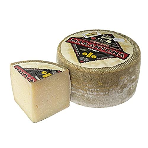 Queso Manchego Marantona curado - trozo, 200 gramos