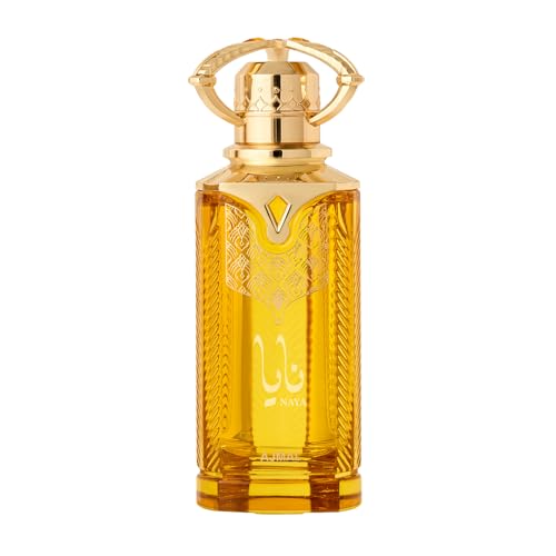 Ajmal Arabic Collection Naya Eau de Parfum 100 ml for Men & Women – Long Lasting Oriental Floral Woody Unisex Perfume – Luxury Arabian Fragrance Spray, Crafted in Dubai