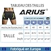 Lot de 2 Boxer avec Rembourrage Dorsal pour Augmenter Le Volume et la Taille des Fesses - sous-vêtements avec des tampons pour Les Hommes - Men's Padded Buttocks (XL) #5