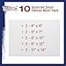U.S. Art Supply Professional Quality Stretched Canvas, Multipack of 10 Small Sizes, 2 Each 4x4, 5x7, 8x10, 9x12, 11x14 Inches - 12-Ounce Primed, 3/4